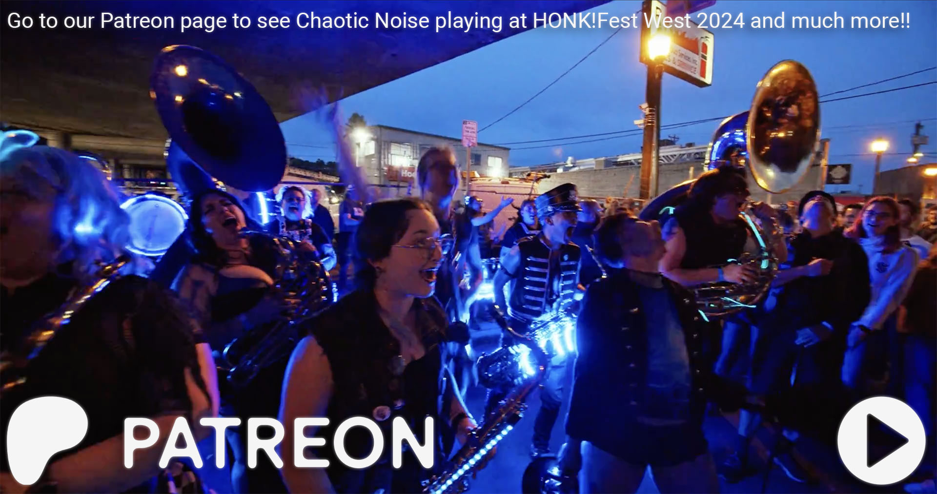 Chaotic Noise at HONK!Fest West 2024